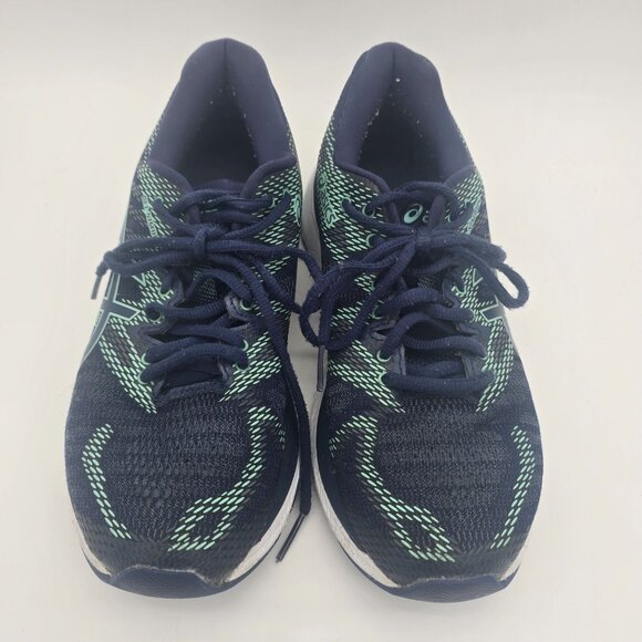 Asics Gel-Nimbus 20 Mens Running Shoes Size 8 Blue & Green - Picture 6 of 9